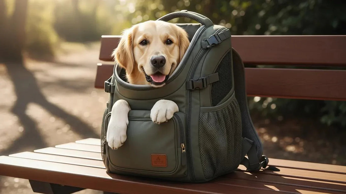 best dog backpack for hiking K9 Sport Sack Kolossus - Large, Myrtle Green - The Big - Ideal Dogs 20-22 Long - Fully Adjustable Pet Carrier making it ideal for smaller pets Are Dog Backpack Carriers Good