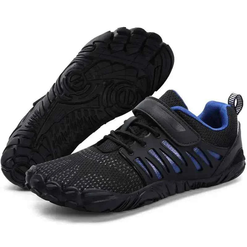 Trail Teck Barefoot Hiking Shoes with breathable mesh upper designed to keep feet cool and comfortable during hiking and trail use