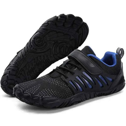 Trail Teck Barefoot Hiking Shoes with breathable mesh upper designed to keep feet cool and comfortable during hiking and trail use