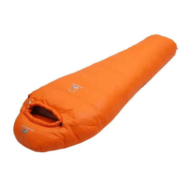 Trail Teck 3 season sleeping bag designed to keep campers warm and comfortable during spring, summer, and fall camping trips