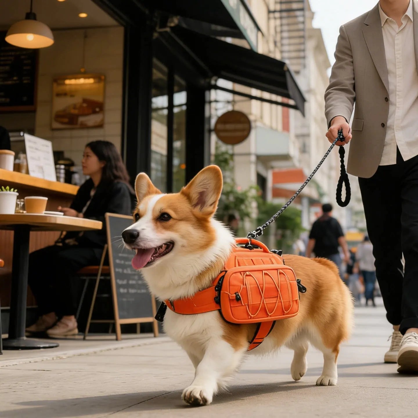 Dog Hiking Backpack for Large Dogs